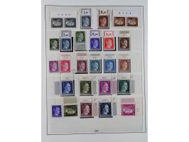 1933/45, meist postfrische Sammlung im Lindner-Falzlosalbum komplett mit vielen Besonderheiten. Mi. 482-495 postfrisch, Höchs