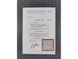 1851/68, ungebrauchte und gestempelte Sammlung mit besseren Marken, Farben und Besonderheiten. Dabei u.a,. Mi.-Nr. 1a gestemp