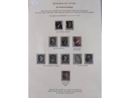 1851/90 (ca.), unused and mostly used collection, including fiscals up to the dollar value, noted a selection of Dominion of 