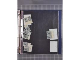 1922, meist postfrische, reichhaltige Prüf- und Vergleichssammlung der Mi.-Nr. 196, dabei viele Einzelmarken, Druckereizeiche