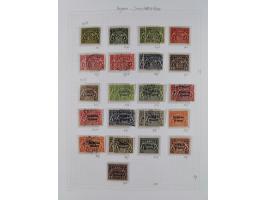 1849/1920, meist ungebrauchte und gestempelte Sammlung mit u.a. Mi.-Nr. 1Ia, 1Ib, 1IIa und 1IIb gestempelt bzw. auf Briefstüc