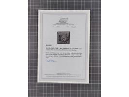 1849/1920, meist ungebrauchte und gestempelte Sammlung mit u.a. Mi.-Nr. 1Ia, 1Ib, 1IIa und 1IIb gestempelt bzw. auf Briefstüc