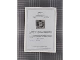 1849/1920, meist ungebrauchte und gestempelte Sammlung mit u.a. Mi.-Nr. 1Ia, 1Ib, 1IIa und 1IIb gestempelt bzw. auf Briefstüc