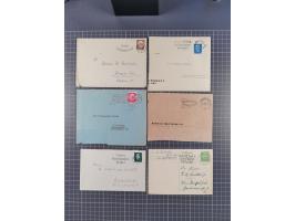 1923/45 (ca.), über 70 Briefe und Karten mit “BERLIN” Stempeln, verschiedenen Frankaturen, die Erhaltung leicht unterschiedli