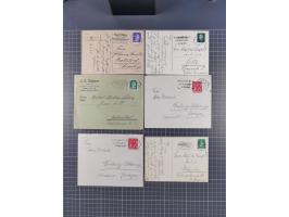 1923/45 (ca.), über 70 Briefe und Karten mit “BERLIN” Stempeln, verschiedenen Frankaturen, die Erhaltung leicht unterschiedli