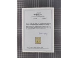1859/67, ungebrauchte und gestempelte Sammlung mit einigen Farben. Dabei u.a. Mi.-Nr. 1 gestempelt (sign. Pfenninger und Lang