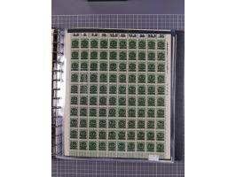 1919/23, meist postfrische Sammlung mit über 200 Bögen, bis auf wenige aufgetrennte Exemplare in kpl. Bogen, dabei auch etwas