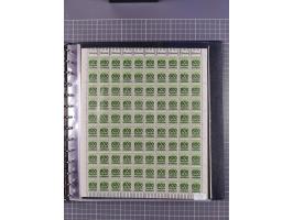 1919/23, meist postfrische Sammlung mit über 200 Bögen, bis auf wenige aufgetrennte Exemplare in kpl. Bogen, dabei auch etwas