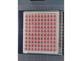 1919/23, meist postfrische Sammlung mit über 200 Bögen, bis auf wenige aufgetrennte Exemplare in kpl. Bogen, dabei auch etwas