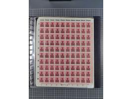 1919/23, meist postfrische Sammlung mit über 200 Bögen, bis auf wenige aufgetrennte Exemplare in kpl. Bogen, dabei auch etwas