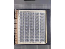 1919/23, meist postfrische Sammlung mit über 200 Bögen, bis auf wenige aufgetrennte Exemplare in kpl. Bogen, dabei auch etwas