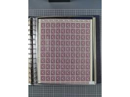 1919/23, meist postfrische Sammlung mit über 200 Bögen, bis auf wenige aufgetrennte Exemplare in kpl. Bogen, dabei auch etwas