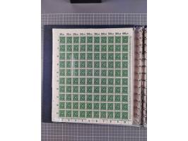 1919/23, meist postfrische Sammlung mit über 200 Bögen, bis auf wenige aufgetrennte Exemplare in kpl. Bogen, dabei auch etwas