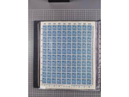 1919/23, meist postfrische Sammlung mit über 200 Bögen, bis auf wenige aufgetrennte Exemplare in kpl. Bogen, dabei auch etwas