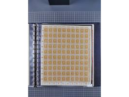 1919/23, meist postfrische Sammlung mit über 200 Bögen, bis auf wenige aufgetrennte Exemplare in kpl. Bogen, dabei auch etwas