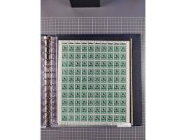 1919/23, meist postfrische Sammlung mit über 200 Bögen, bis auf wenige aufgetrennte Exemplare in kpl. Bogen, dabei auch etwas