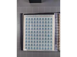1919/23, meist postfrische Sammlung mit über 200 Bögen, bis auf wenige aufgetrennte Exemplare in kpl. Bogen, dabei auch etwas