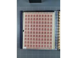 1919/23, meist postfrische Sammlung mit über 200 Bögen, bis auf wenige aufgetrennte Exemplare in kpl. Bogen, dabei auch etwas