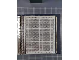 1919/23, meist postfrische Sammlung mit über 200 Bögen, bis auf wenige aufgetrennte Exemplare in kpl. Bogen, dabei auch etwas