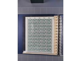 1919/23, meist postfrische Sammlung mit über 200 Bögen, bis auf wenige aufgetrennte Exemplare in kpl. Bogen, dabei auch etwas