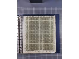 1919/23, meist postfrische Sammlung mit über 200 Bögen, bis auf wenige aufgetrennte Exemplare in kpl. Bogen, dabei auch etwas