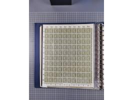 1919/23, meist postfrische Sammlung mit über 200 Bögen, bis auf wenige aufgetrennte Exemplare in kpl. Bogen, dabei auch etwas