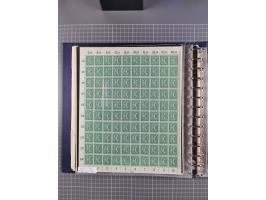 1919/23, meist postfrische Sammlung mit über 200 Bögen, bis auf wenige aufgetrennte Exemplare in kpl. Bogen, dabei auch etwas