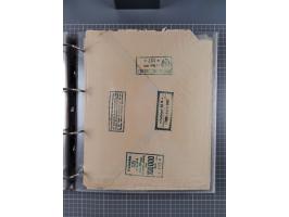 1921/22, postfrischer und ungebrauchter Bestand mit etwas über 200 Bogen und Bogenteilen, dabei Walzen- und Plattenbogen, HAN