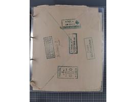 1921/22, postfrischer und ungebrauchter Bestand mit etwas über 200 Bogen und Bogenteilen, dabei Walzen- und Plattenbogen, HAN