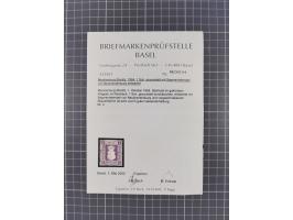 1864, ungebrauchte und gestempelte Sammlung mit u.a. Mi.-Nr. 1a gestempelt (signiert Grobe und Brettl und FA Richter) und Mi.