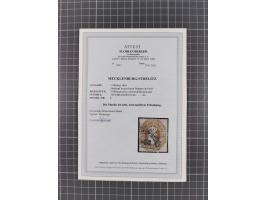 1864, ungebrauchte und gestempelte Sammlung mit u.a. Mi.-Nr. 1a gestempelt (signiert Grobe und Brettl und FA Richter) und Mi.