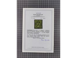 1852/62, meist ungebrauchte und gestempelte Sammlung mit vielen besseren Marken und Farben. Dabei u.a. Mi.-Nr. 1 gestempelt (