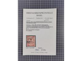 1852/62, meist ungebrauchte und gestempelte Sammlung mit vielen besseren Marken und Farben. Dabei u.a. Mi.-Nr. 1 gestempelt (