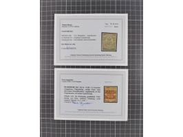 1852/62, meist ungebrauchte und gestempelte Sammlung mit vielen besseren Marken und Farben. Dabei u.a. Mi.-Nr. 1 gestempelt (