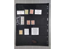 1863/1919, mostly unused and used collection incl. postage due stamps with three unused stamps Mi.-No. 1, many overprint issu