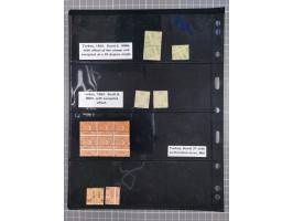 1863/1919, mostly unused and used collection incl. postage due stamps with three unused stamps Mi.-No. 1, many overprint issu