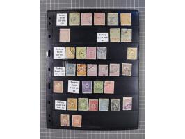 1863/1919, mostly unused and used collection incl. postage due stamps with three unused stamps Mi.-No. 1, many overprint issu