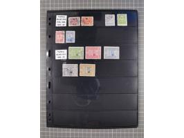 1863/1919, mostly unused and used collection incl. postage due stamps with three unused stamps Mi.-No. 1, many overprint issu