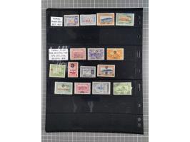 1863/1919, mostly unused and used collection incl. postage due stamps with three unused stamps Mi.-No. 1, many overprint issu