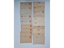 1900/39 (ca.), über 100 Karten, meist gebrauchte Privatganzsachen aus Bayern, sowie ein wenig anderes aus anderen Staaten, we