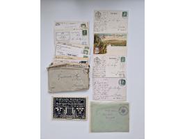 1900/39 (ca.), über 100 Karten, meist gebrauchte Privatganzsachen aus Bayern, sowie ein wenig anderes aus anderen Staaten, we