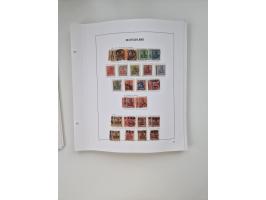 1872/1945, meist ungebraucht/postfrische und gestempelte Sammlung inkl. Dienstpost mit vielen besseren und kpl. Ausgaben. Dab