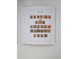 1872/1945, meist ungebraucht/postfrische und gestempelte Sammlung inkl. Dienstpost mit vielen besseren und kpl. Ausgaben. Dab