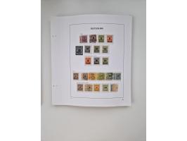 1872/1945, meist ungebraucht/postfrische und gestempelte Sammlung inkl. Dienstpost mit vielen besseren und kpl. Ausgaben. Dab