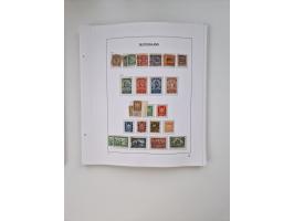 1872/1945, meist ungebraucht/postfrische und gestempelte Sammlung inkl. Dienstpost mit vielen besseren und kpl. Ausgaben. Dab