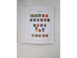 1872/1945, meist ungebraucht/postfrische und gestempelte Sammlung inkl. Dienstpost mit vielen besseren und kpl. Ausgaben. Dab