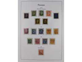 Baden bis Württemberg, ungebrauchte und gestempelte alte Sammlung, dabei u.a. Bayern Mi.-Nr. 1 vollrandig ungebraucht, sowie 