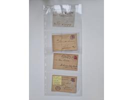Berlin: 1817/1904,Stempel-Sammlung ab Vorphila mit ca. 280 Briefen, Karten und Ganzsachen mit vielen verschiedenen Stempeln i