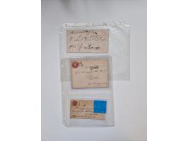 Berlin: 1817/1904,Stempel-Sammlung ab Vorphila mit ca. 280 Briefen, Karten und Ganzsachen mit vielen verschiedenen Stempeln i
