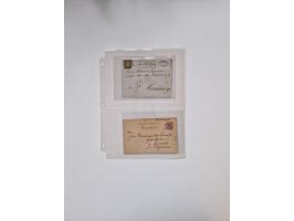 Berlin: 1817/1904,Stempel-Sammlung ab Vorphila mit ca. 280 Briefen, Karten und Ganzsachen mit vielen verschiedenen Stempeln i